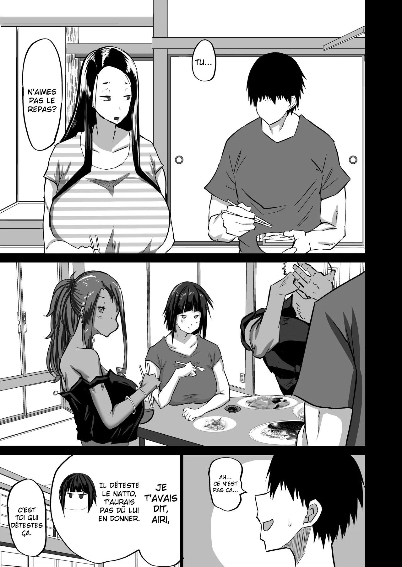 Jimoto no Oneesan-tachi ni, Dekachin Baka no Tomodachi ga Tanetsuke Koubi Shimakutteta  Mon idiot de pote a lenorme bite passe son temps a baiser mes grandes s?urs dans mon village natal numero d'image 120