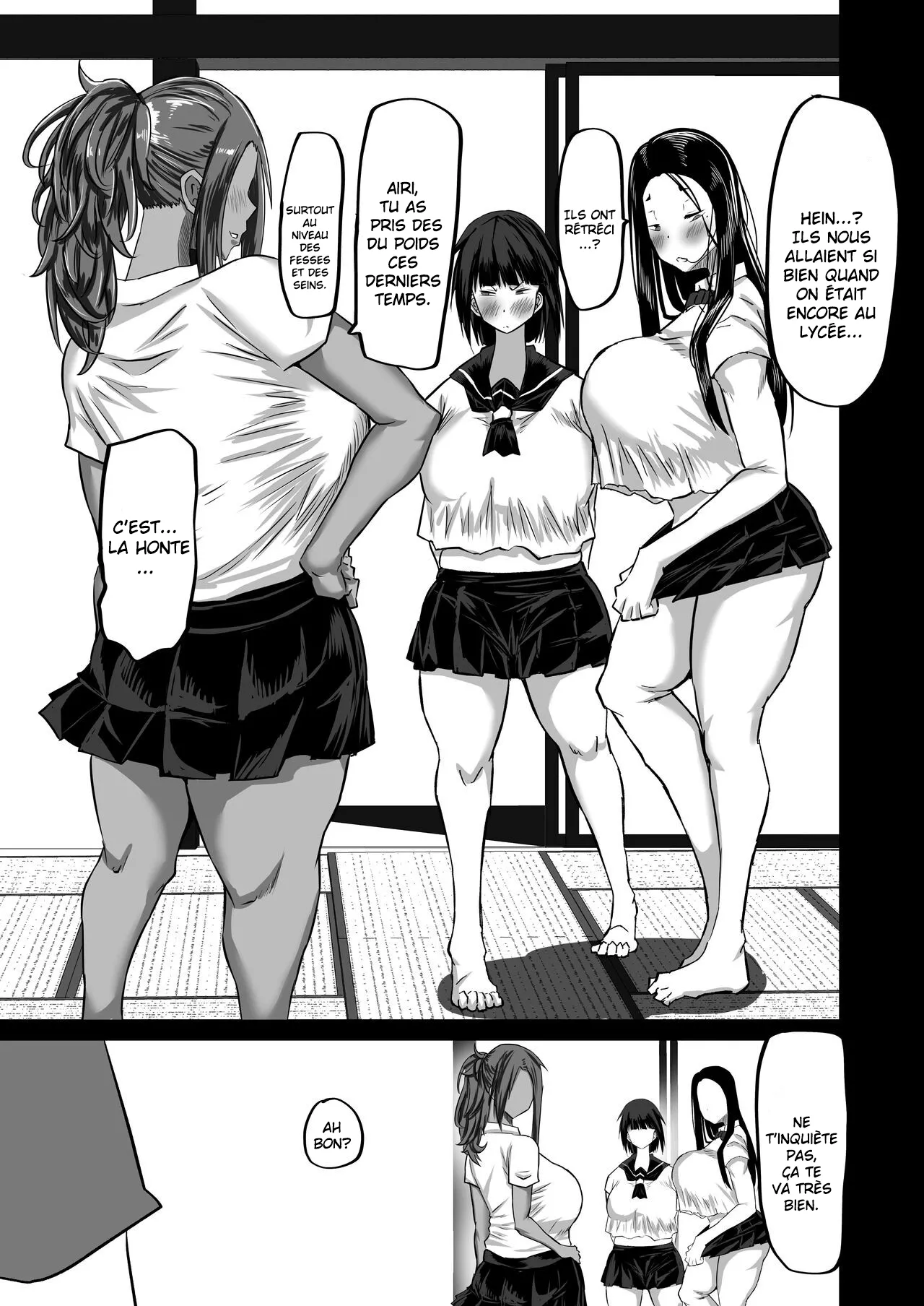 Jimoto no Oneesan-tachi ni, Dekachin Baka no Tomodachi ga Tanetsuke Koubi Shimakutteta  Mon idiot de pote a lenorme bite passe son temps a baiser mes grandes s?urs dans mon village natal numero d'image 130
