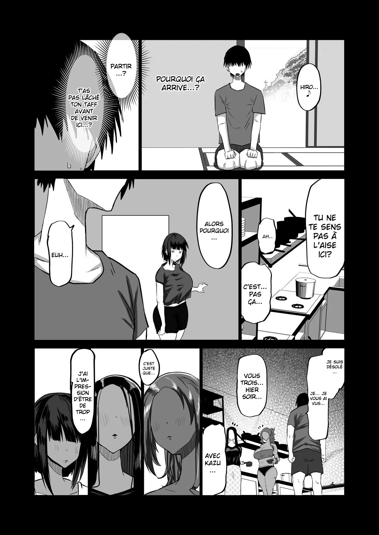 Jimoto no Oneesan-tachi ni, Dekachin Baka no Tomodachi ga Tanetsuke Koubi Shimakutteta  Mon idiot de pote a lenorme bite passe son temps a baiser mes grandes s?urs dans mon village natal numero d'image 131