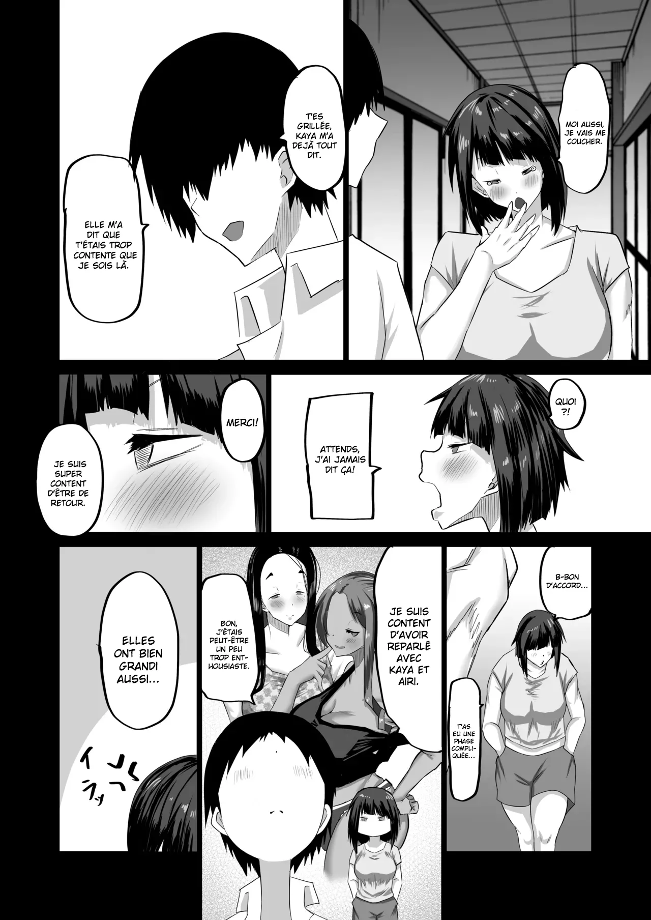 Jimoto no Oneesan-tachi ni, Dekachin Baka no Tomodachi ga Tanetsuke Koubi Shimakutteta  Mon idiot de pote a lenorme bite passe son temps a baiser mes grandes s?urs dans mon village natal numero d'image 12