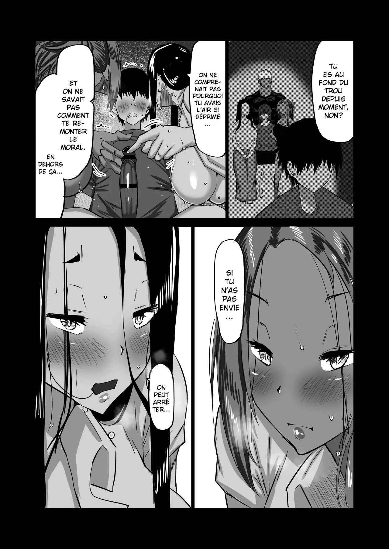 Jimoto no Oneesan-tachi ni, Dekachin Baka no Tomodachi ga Tanetsuke Koubi Shimakutteta  Mon idiot de pote a lenorme bite passe son temps a baiser mes grandes s?urs dans mon village natal numero d'image 141
