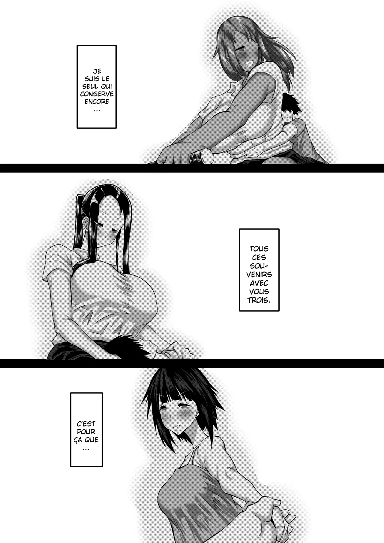 Jimoto no Oneesan-tachi ni, Dekachin Baka no Tomodachi ga Tanetsuke Koubi Shimakutteta  Mon idiot de pote a lenorme bite passe son temps a baiser mes grandes s?urs dans mon village natal numero d'image 185