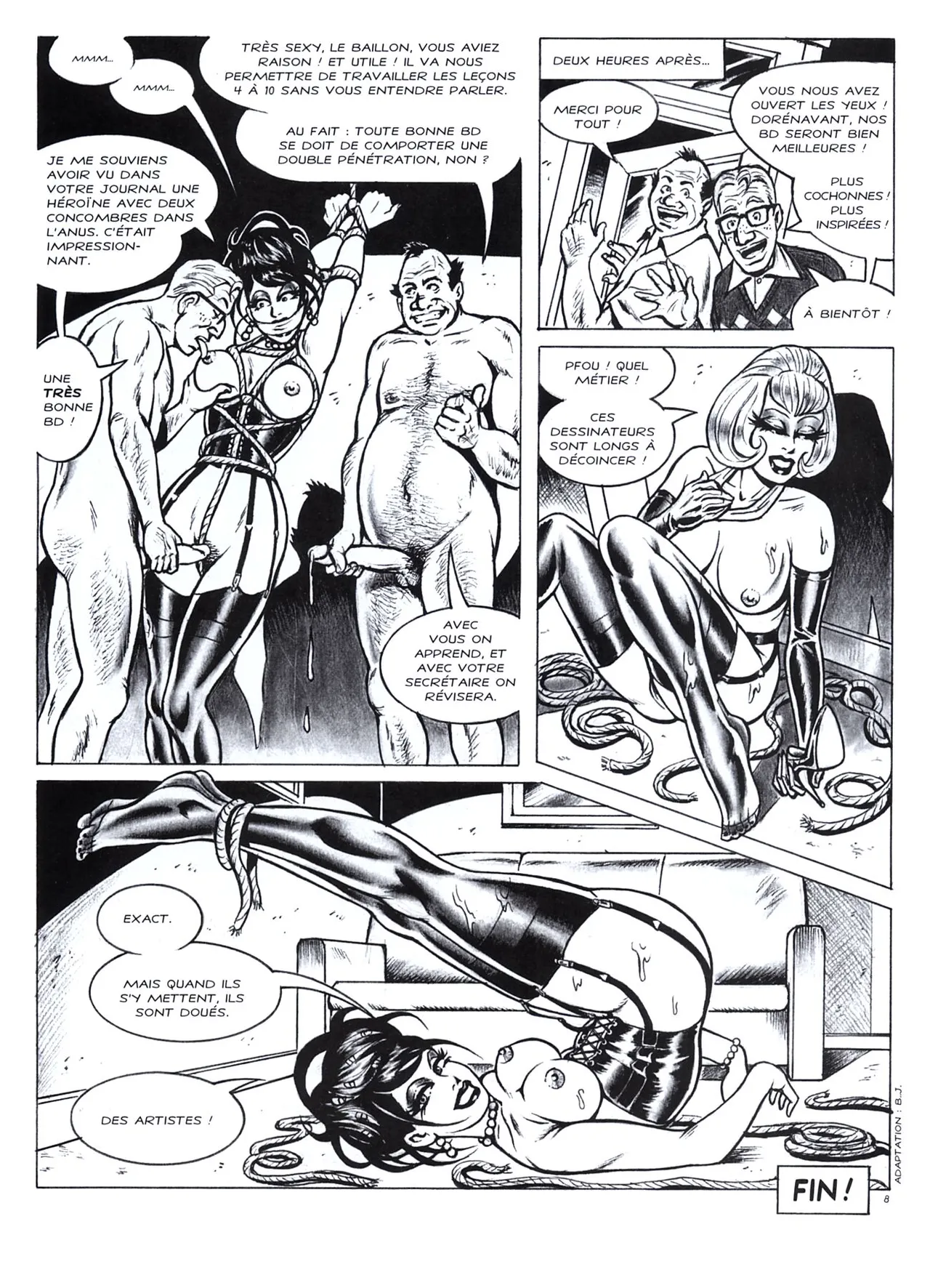 Nik Guerra & Celestino Pes - Les Histoires de Magenta 06 : Une Lecon de Bande Dessinee numero d'image 8