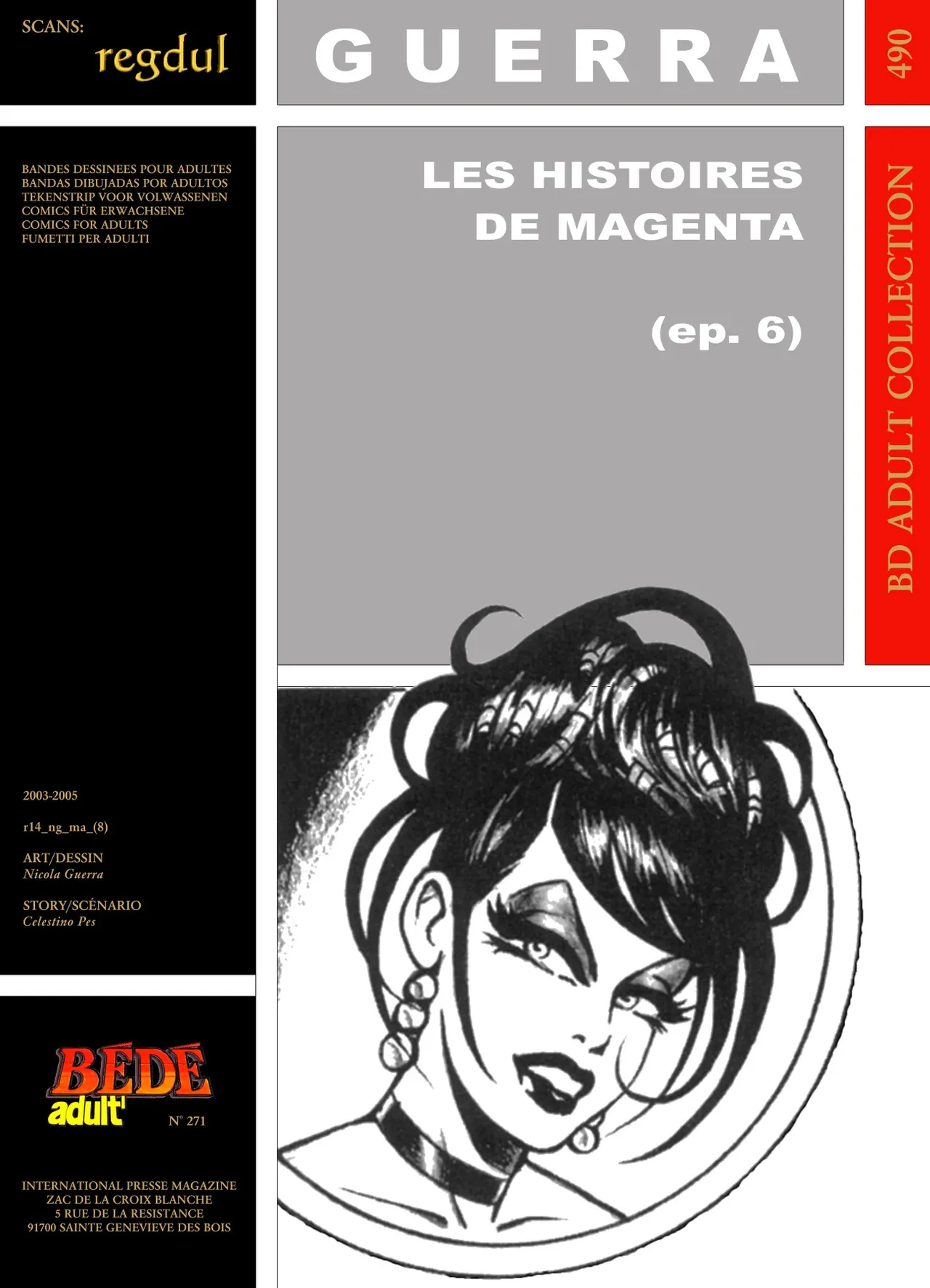 Nik Guerra & Celestino Pes - Les Histoires de Magenta 06 : Une Lecon de Bande Dessinee