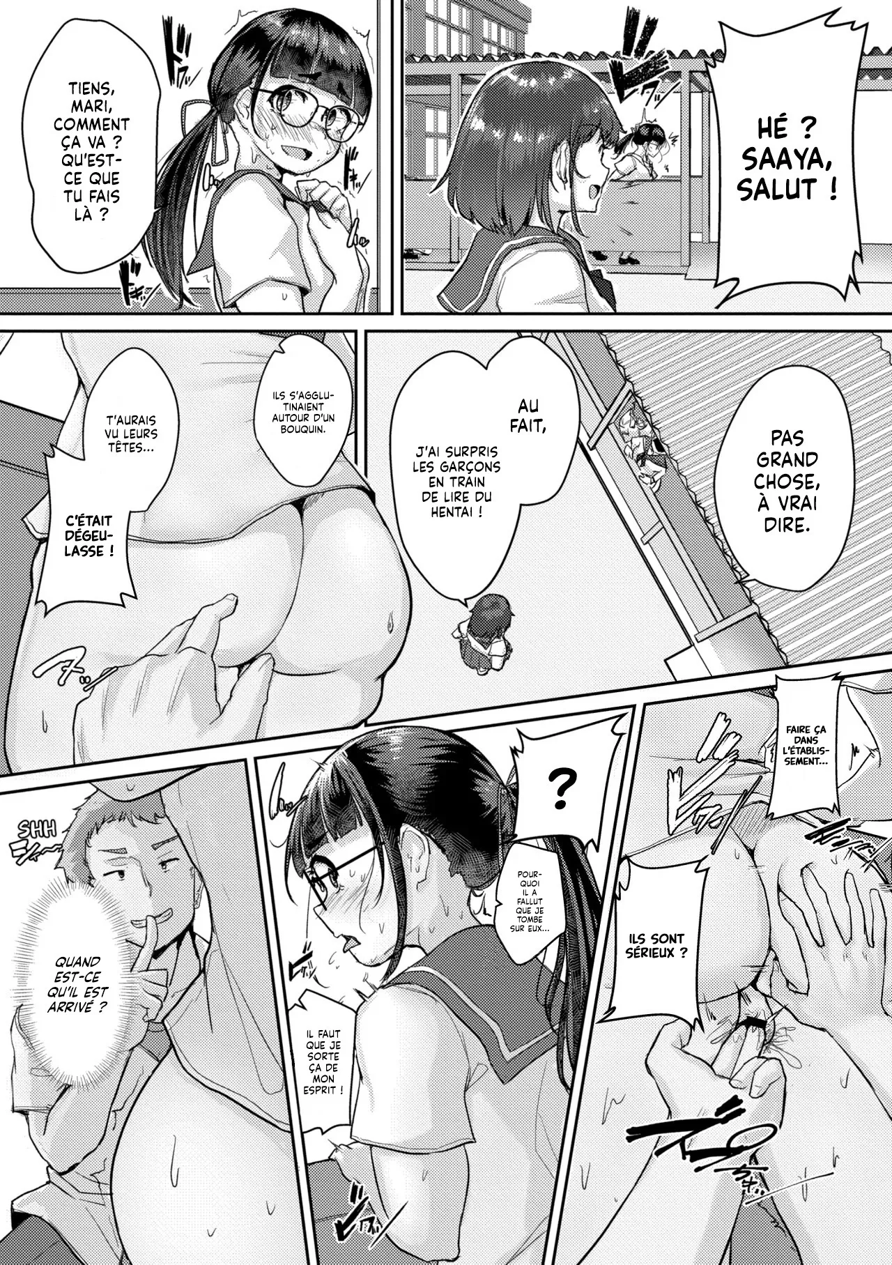 Muchi Pocha JK Fuuki Iin to Himitsu no Okujou  Le Secret de la Fille Potelee du Conseil des Eleves sur le Toit numero d'image 7