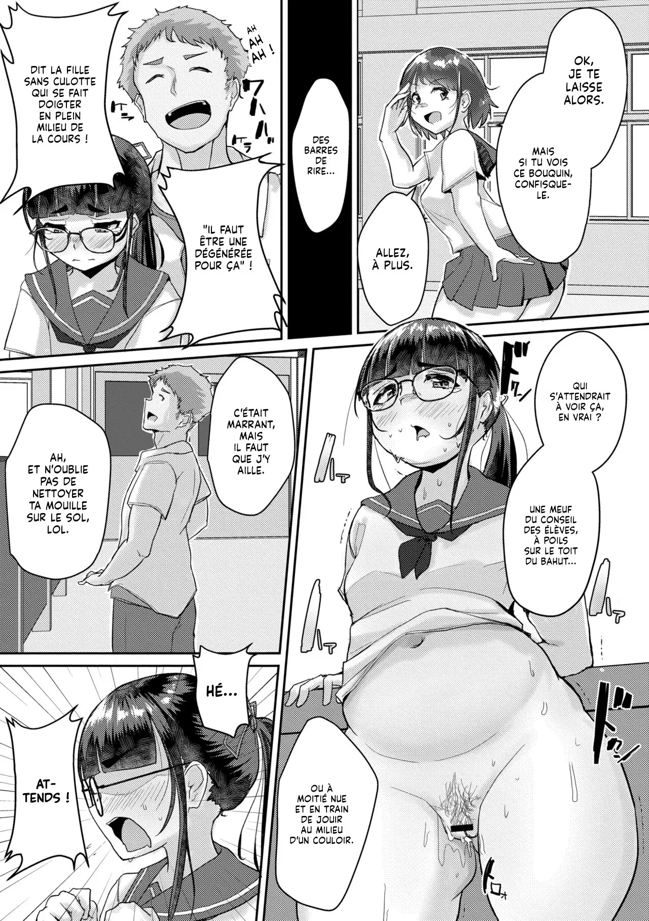 Muchi Pocha JK Fuuki Iin to Himitsu no Okujou  Le Secret de la Fille Potelee du Conseil des Eleves sur le Toit numero d'image 10