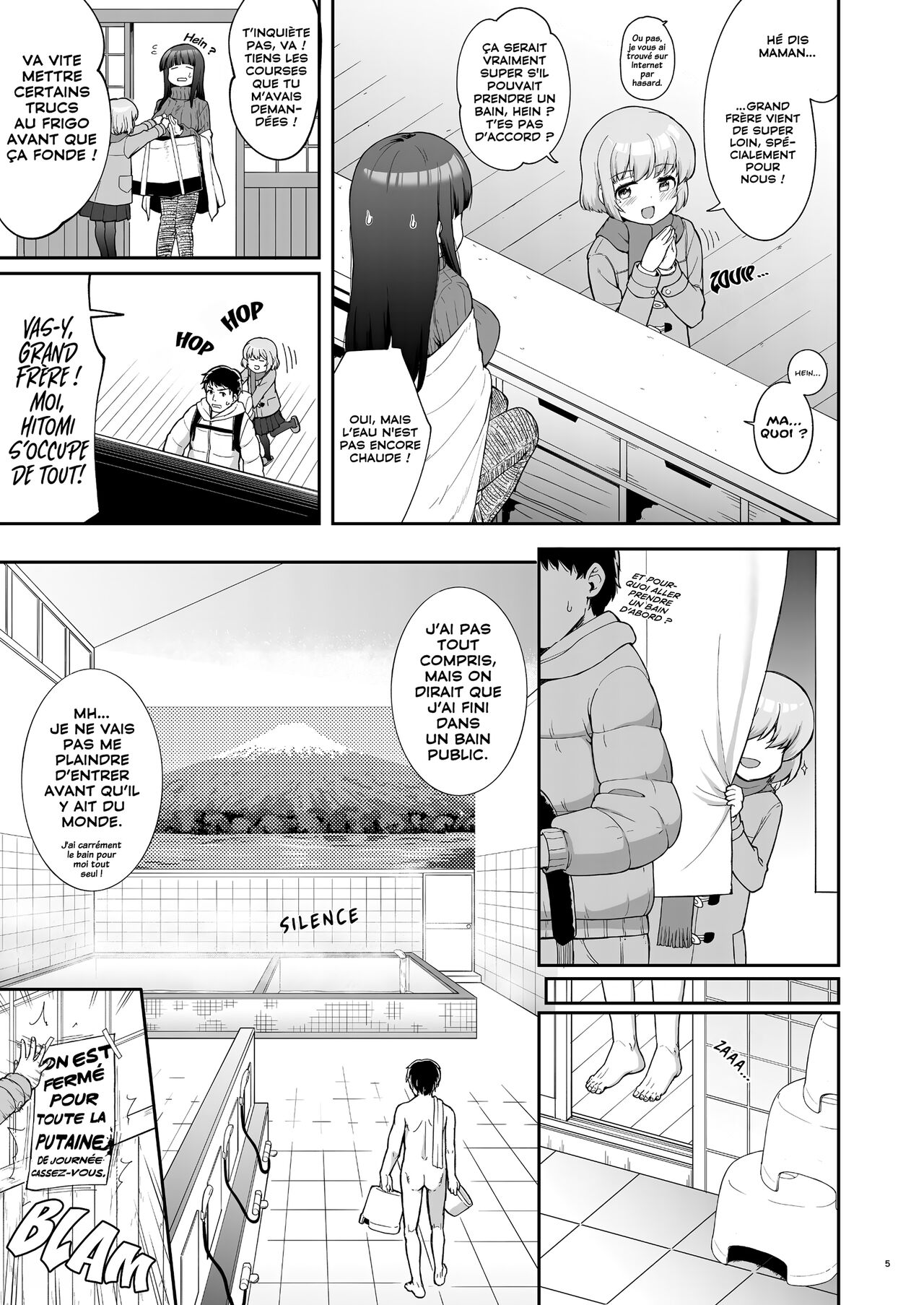 Oyako ga Itonamu Sentou ni Tsurekoma rete itashimashita -Voyage aux bains- formule avec l’option : ?mère? et ?fille? numero d'image 3