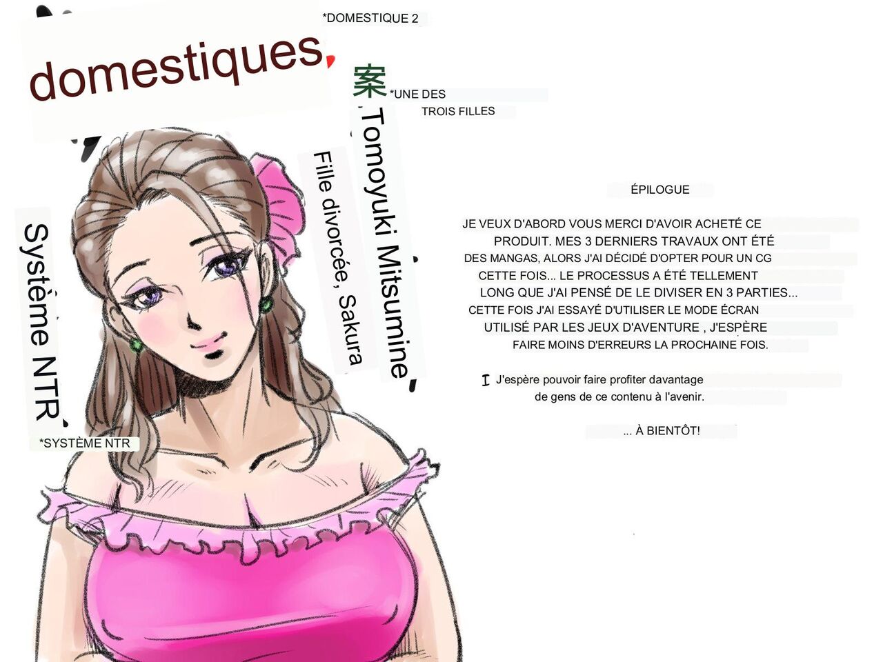 Domestic Anken 1: Shirakawa Reiko no Chousa File numero d'image 194