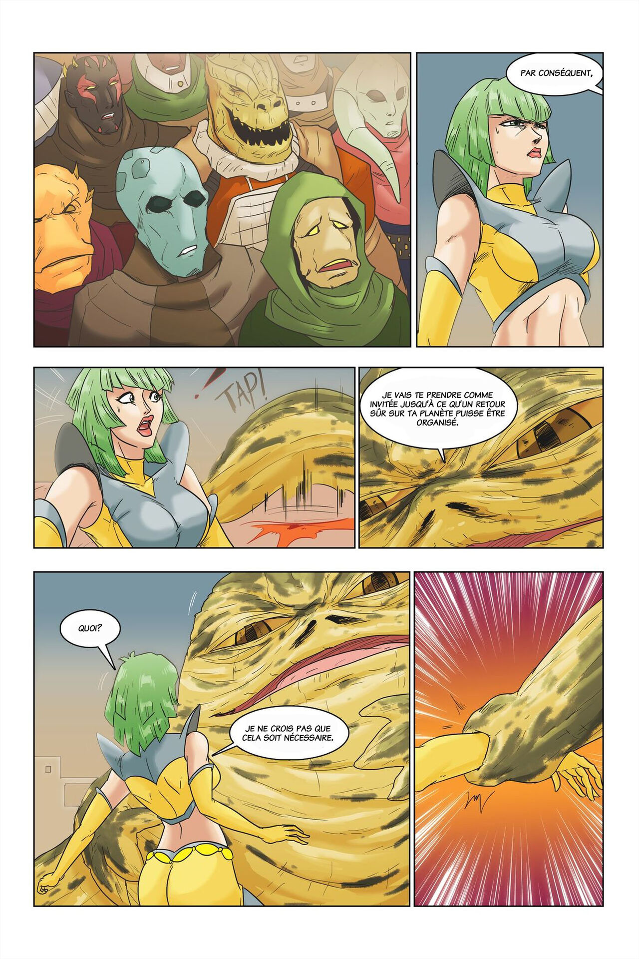 A Hutts hospitality - French, Parodie Star Wars numero d'image 3