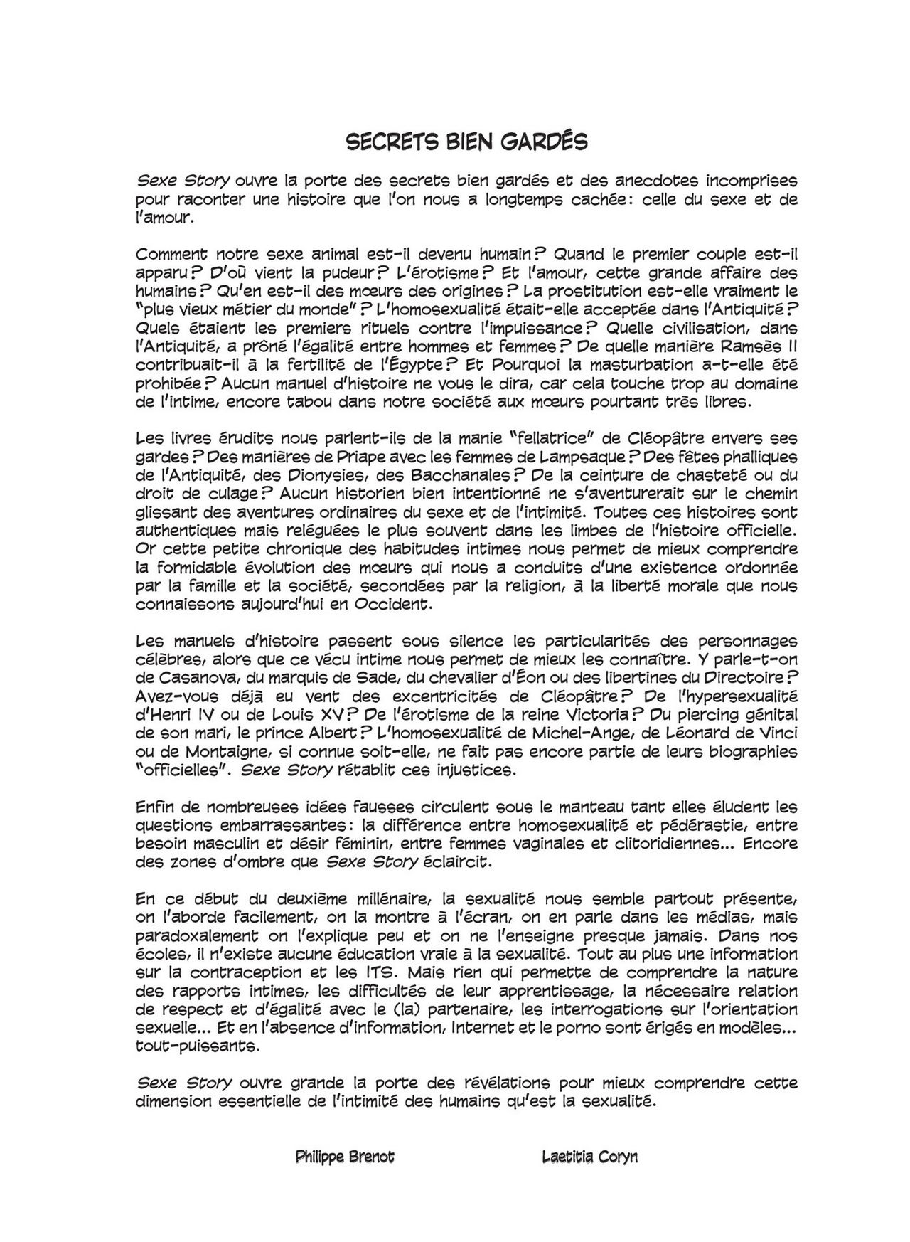 Sexe Story / Une Histoire du Sexe numero d'image 3