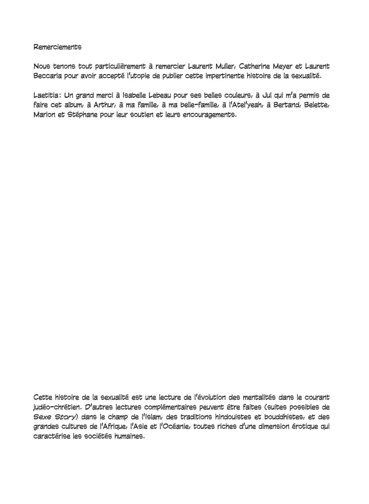 Sexe Story / Une Histoire du Sexe numero d'image 4
