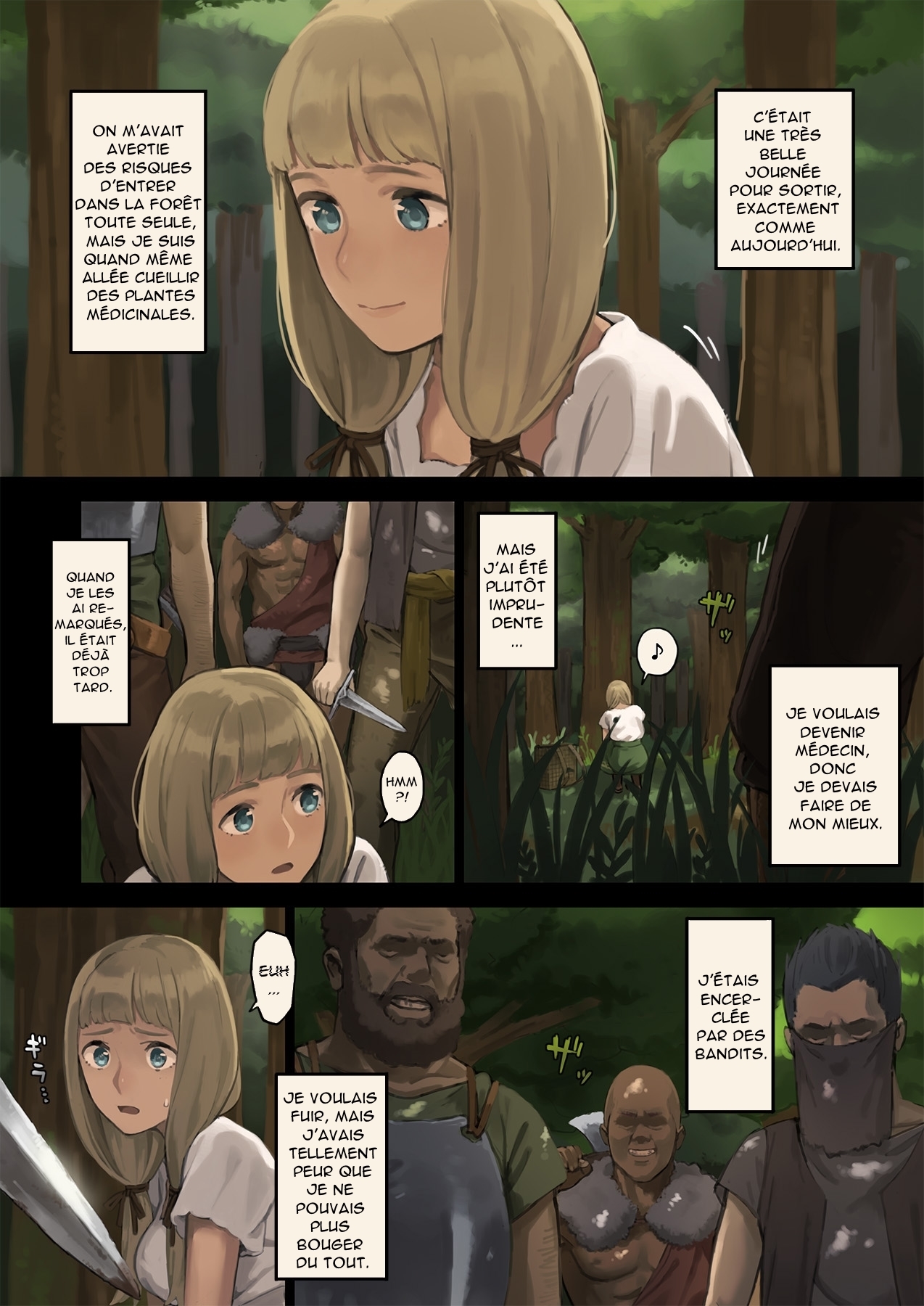 Mori de Deatta Touzoku ni Tsukamatte Shimatta Watashi wa...  mauvaise rencontre en êt numero d'image 5
