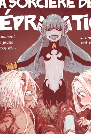 Daraku no Majo Shounen Yuusha to Tsurupeta Elf wa Ika ni Shite Majo ni Yabureta ka  La Sorcière de la Dépravation