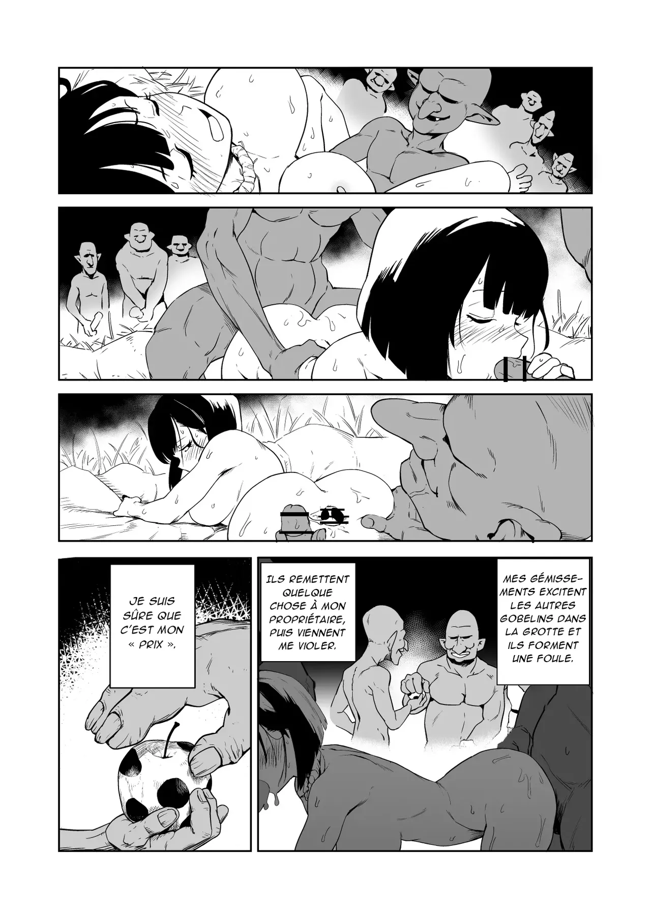 Zako-kan Nerai no Do-M Onna Kishi ga Hontou ni Goblin Dorei ni Sareru Hanashi Zenpen Part 1 numero d'image 33