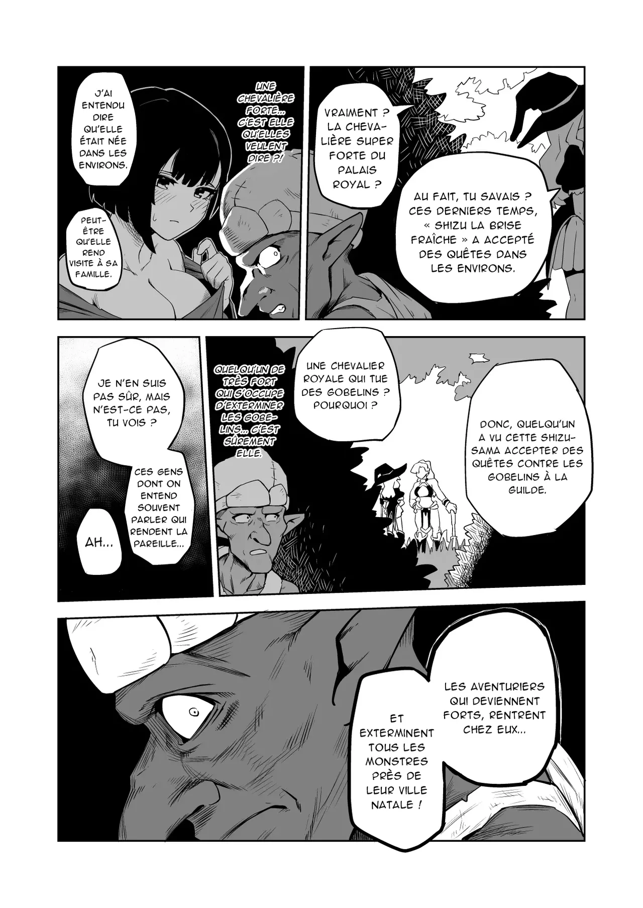 Zako-kan Nerai no Do-M Onna Kishi ga Hontou ni Goblin Dorei ni Sareru Hanashi Zenpen Part 1 numero d'image 11