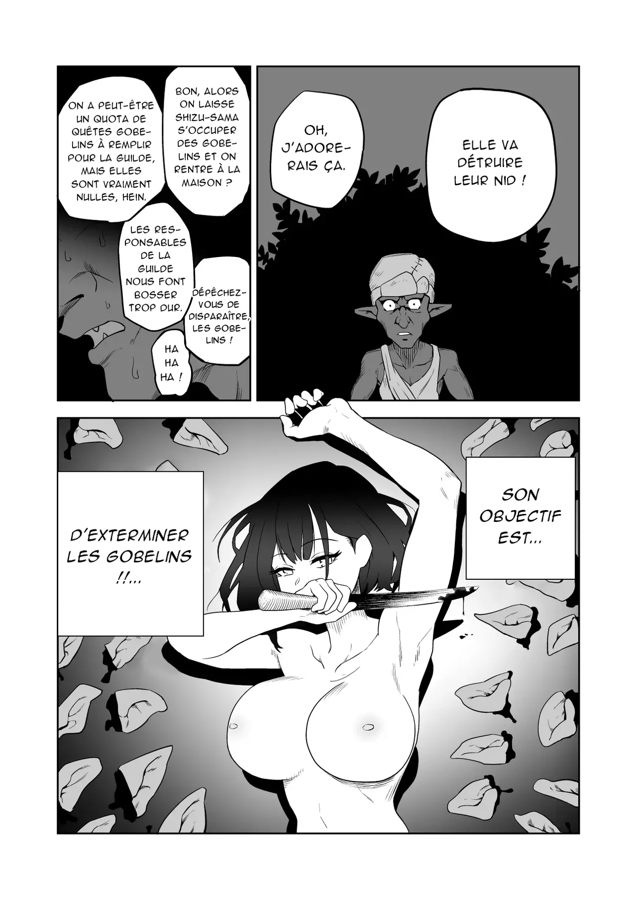 Zako-kan Nerai no Do-M Onna Kishi ga Hontou ni Goblin Dorei ni Sareru Hanashi Zenpen Part 1 numero d'image 12