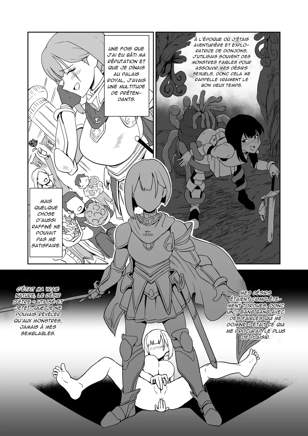 Zako-kan Nerai no Do-M Onna Kishi ga Hontou ni Goblin Dorei ni Sareru Hanashi Zenpen Part 1 numero d'image 20