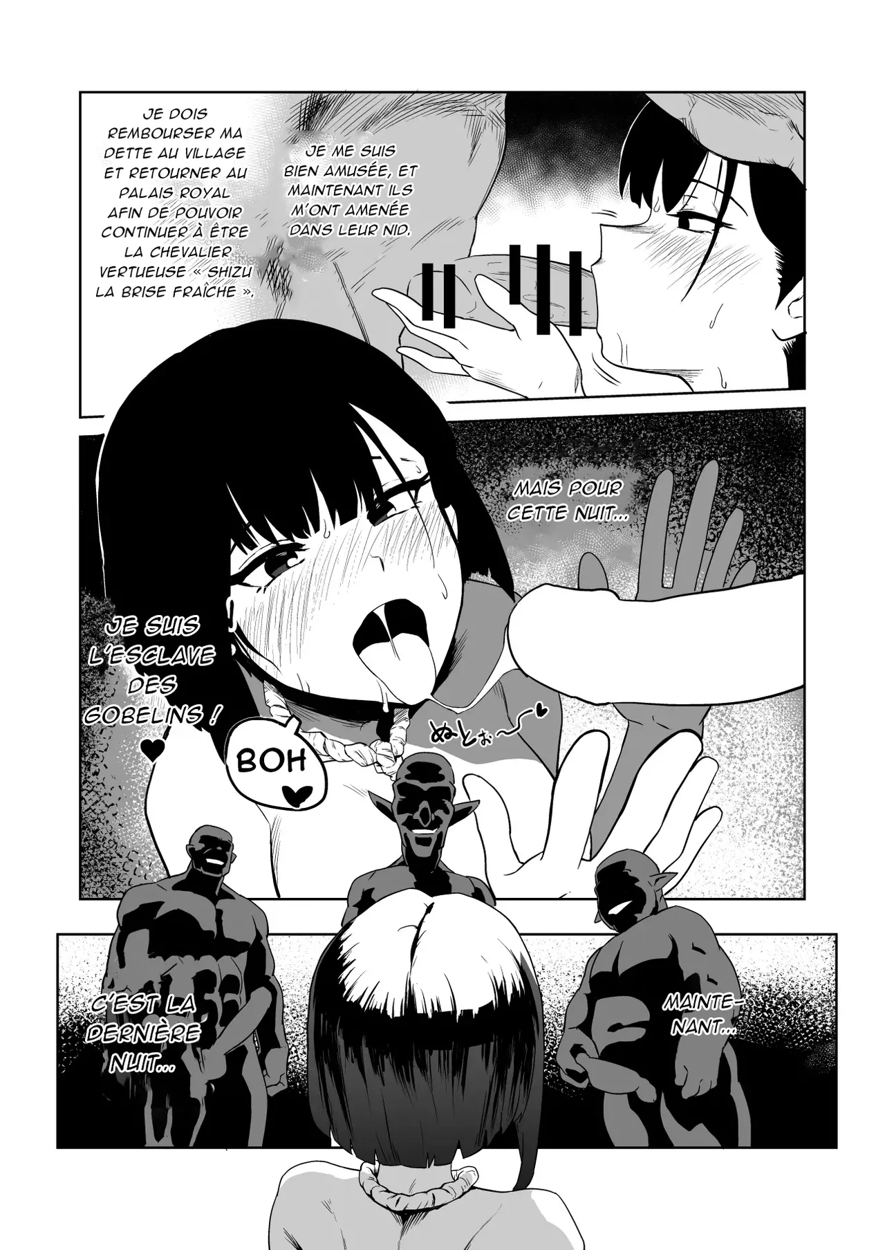 Zako-kan Nerai no Do-M Onna Kishi ga Hontou ni Goblin Dorei ni Sareru Hanashi Zenpen Part 1 numero d'image 23