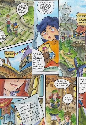 Assorted comic pages