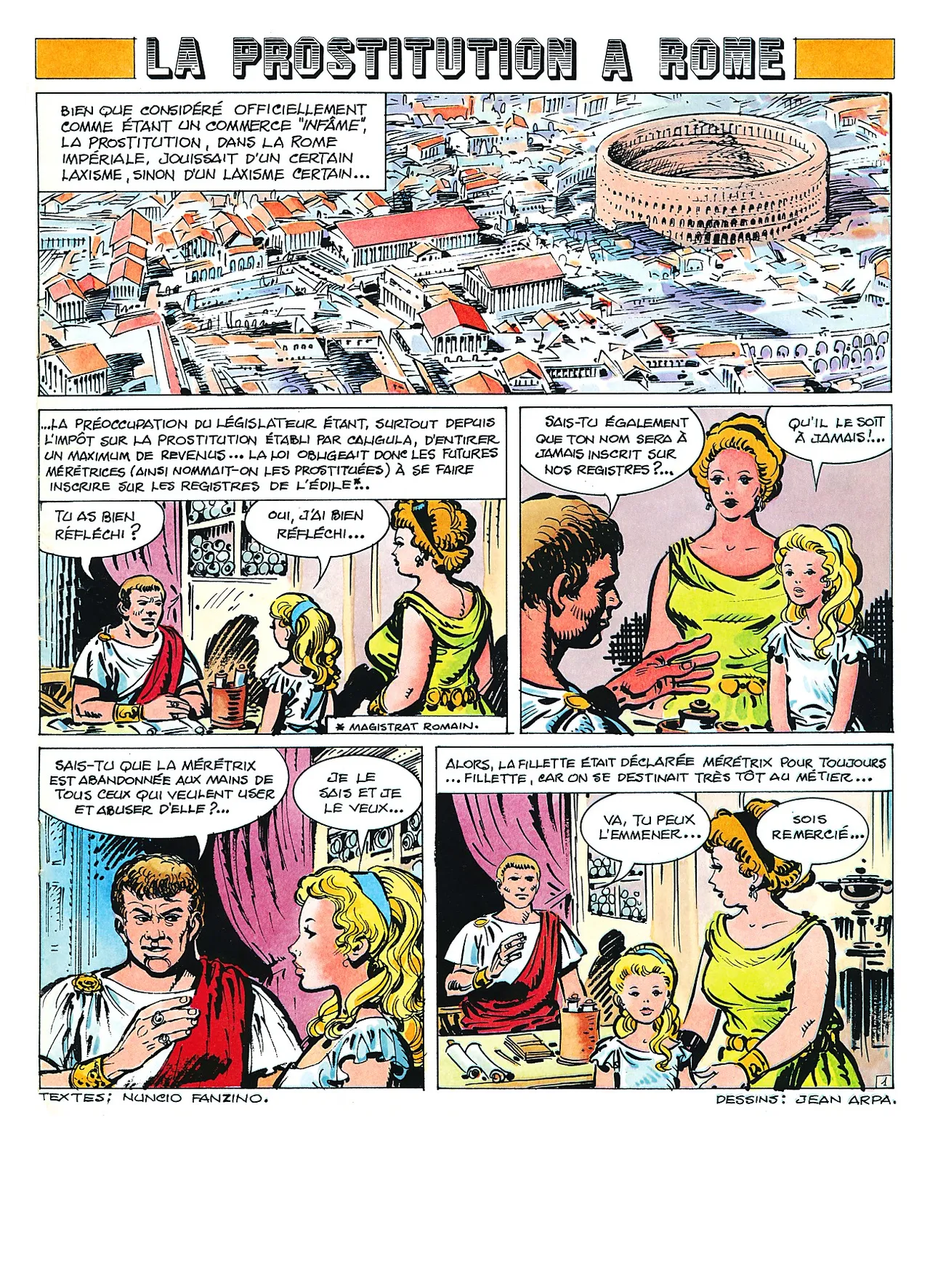 Jean Arpa & Nuncio Fanzino - La prostitution a Rome numero d'image 1