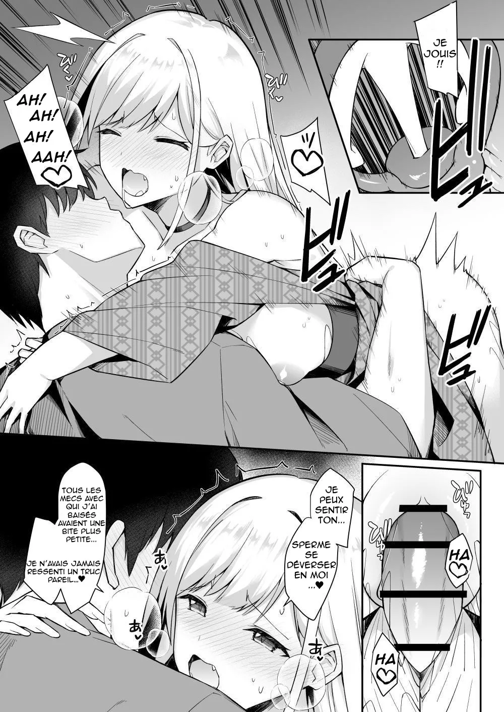 Shuugaku Ryokou de Onsen Ryokan ni Kita Gal, Nakai no Dekachinpo de Wakarase Zecchou  En voyage scolaire a lauberge, des amies rencontrent un puceau a gros bite numero d'image 48