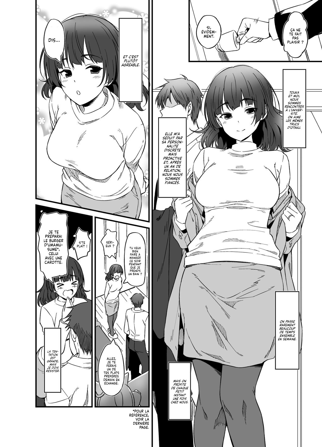Ore wa Yome ni Sakaraenai... Seiheki o Nigirareteiru  Je ne peux rien refuser a ma Femme... Elle me tient par les couilles ! numero d'image 4